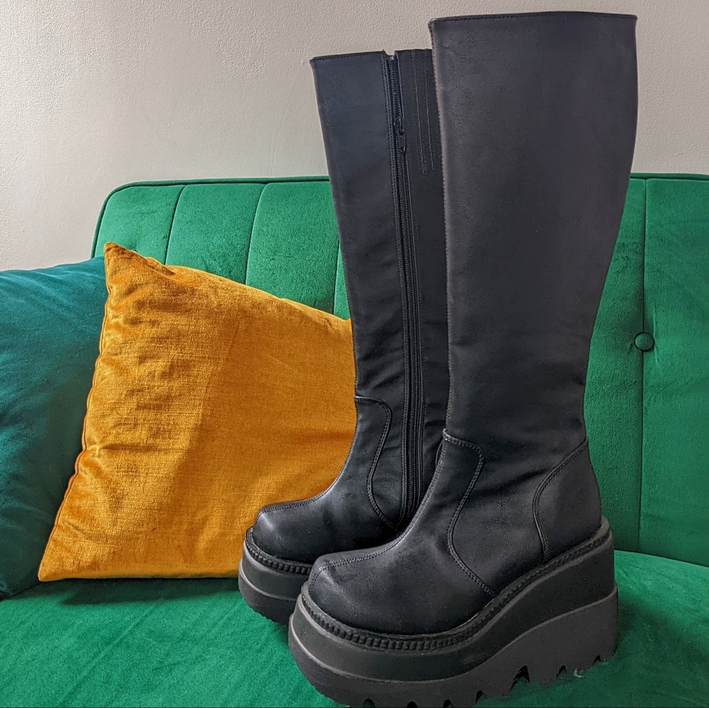 Demonia Knee High Boots